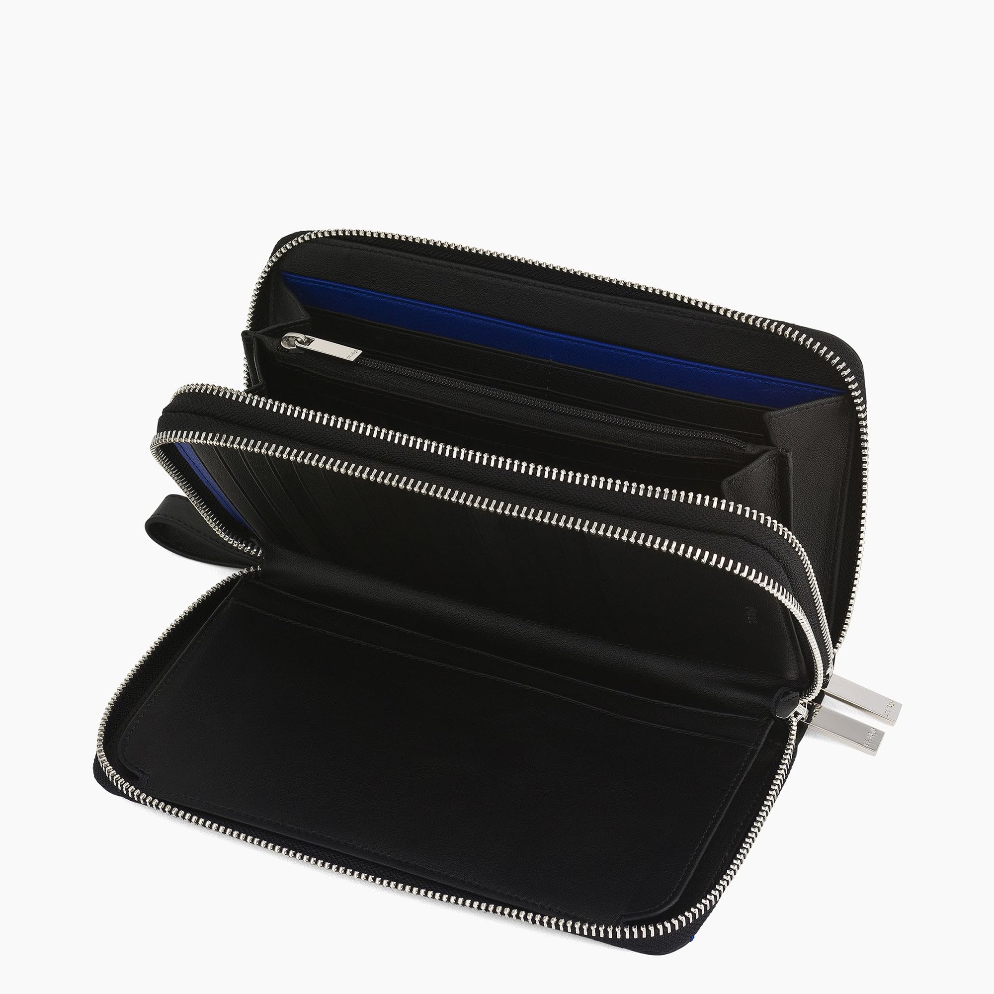 Le Tanneur Compagnon zippé portefeuille cuir lisse homme 21 cm