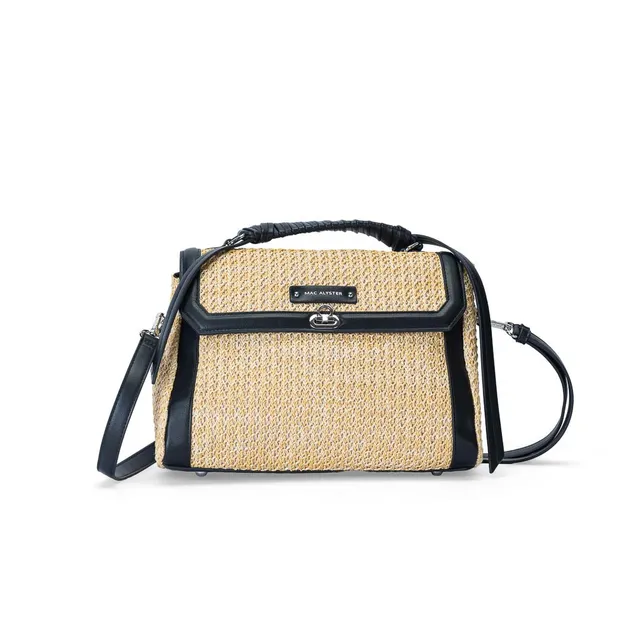 MAC ALYSTER SAINT-MALO Sac à main rabat noir