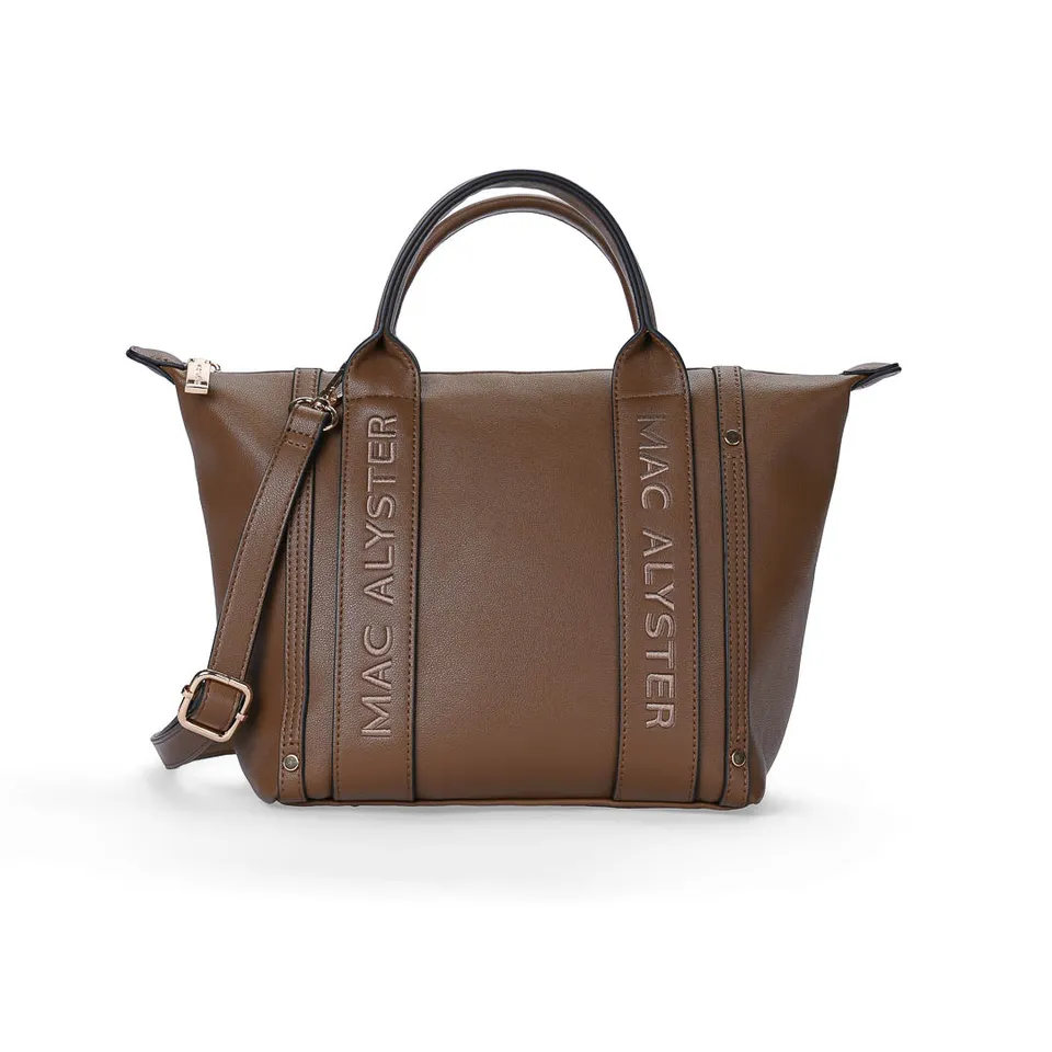 MAC ALYSTER ABRIELLE BASIC sac à main taupe 34 cm
