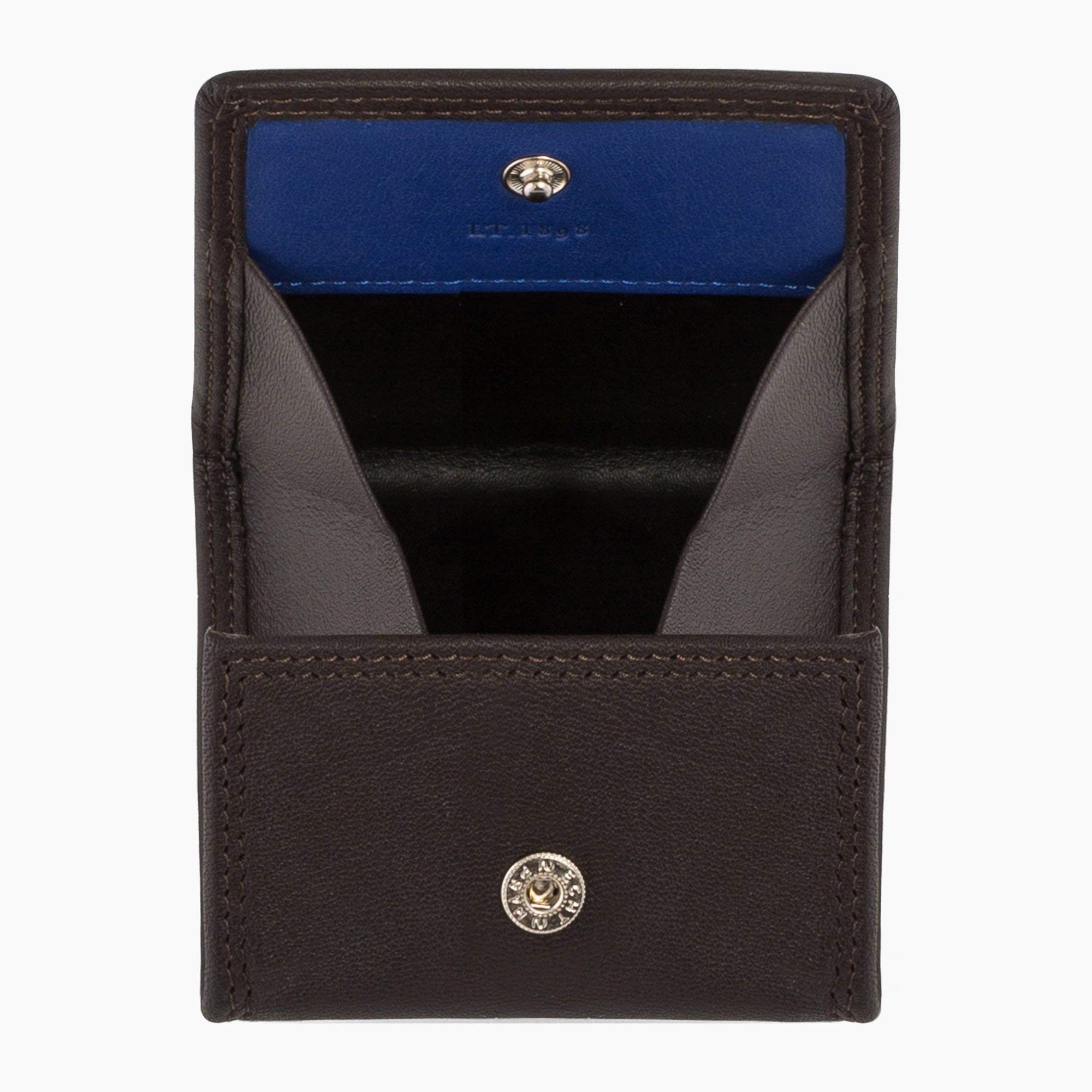 Le Tanneur Porte-monnaie boîte cuir lisse 7 cm