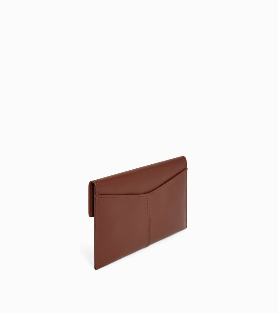 Le Tanneur Charlotte pochette cuir moyen modèle enveloppe