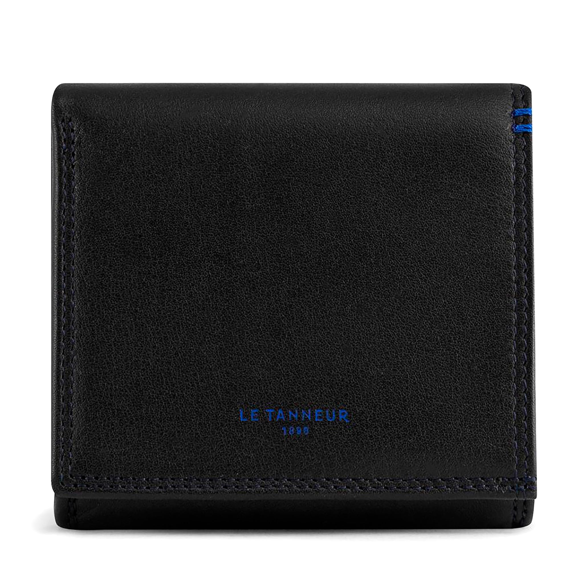 Le Tanneur Porte-Monnaie boîte cuir lisse 10x9 cm homme