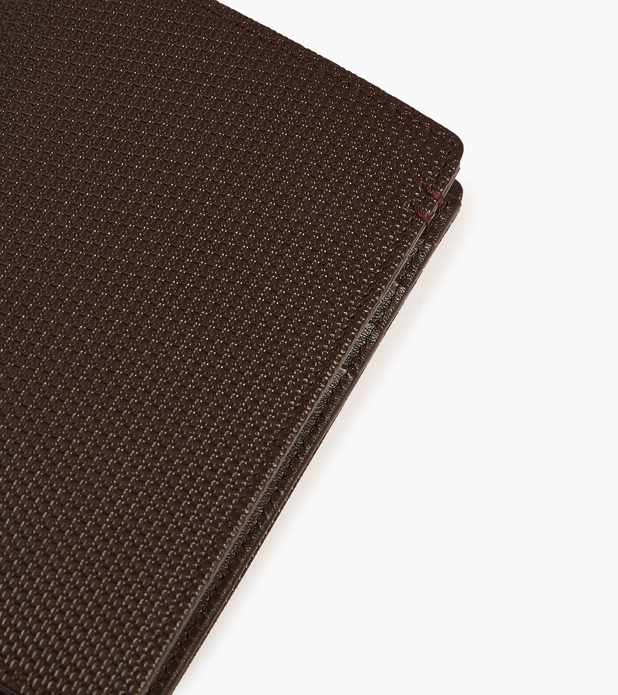 Le Tanneur Lucien portefeuille vertical cuir T Marron Arabica