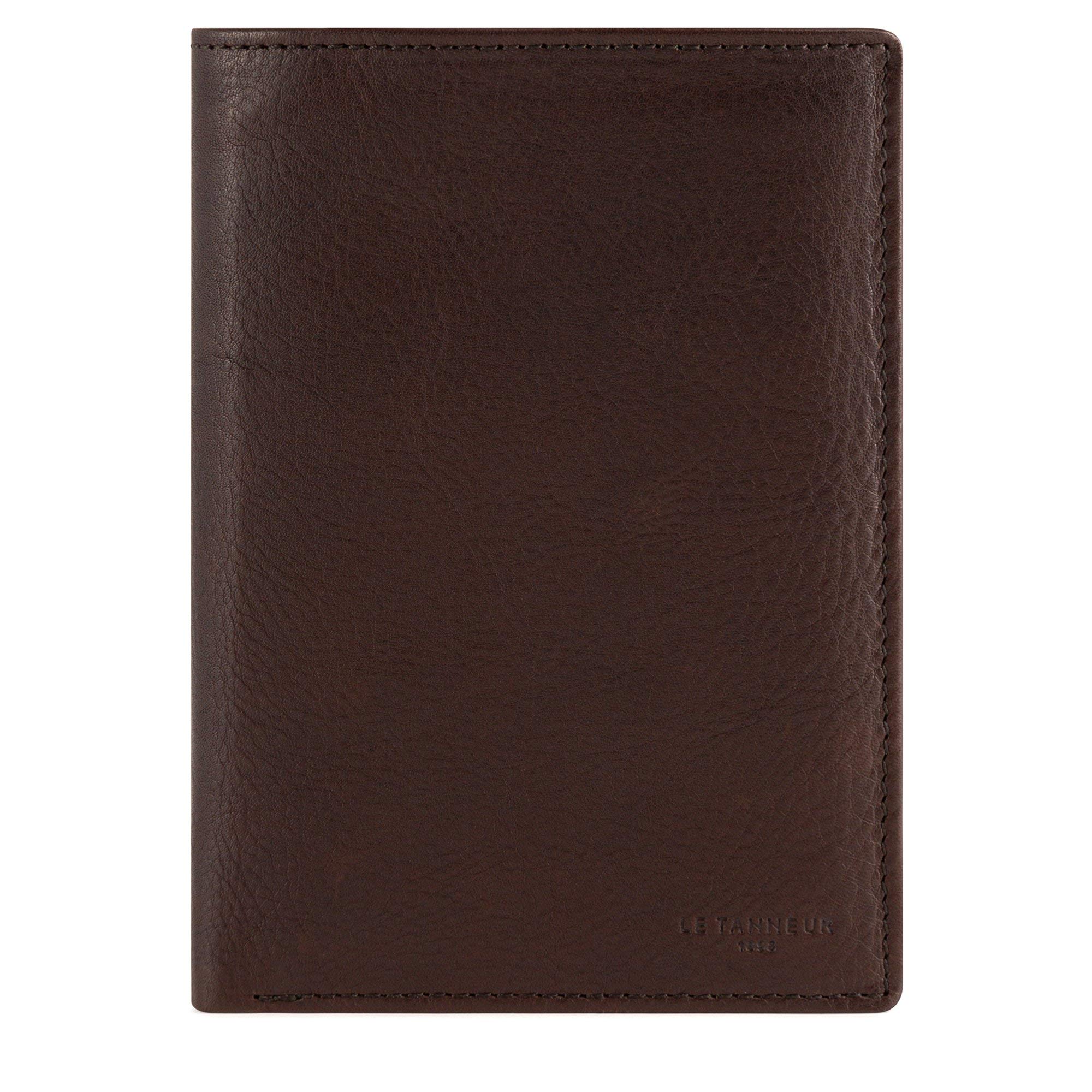 Le Tanneur Gary Tra3318 portefeuille cuir Marron 15 cm