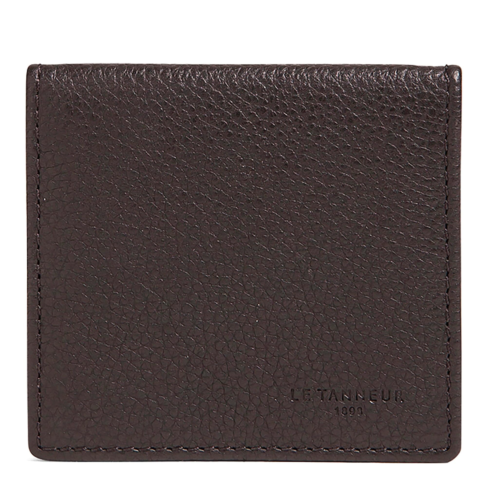 Le Tanneur Charles porte-monnaie cuir noir homme boîte