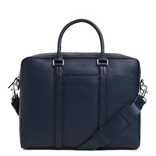 Le Tanneur Charles porte-documents cuir 17 pouces business trolley