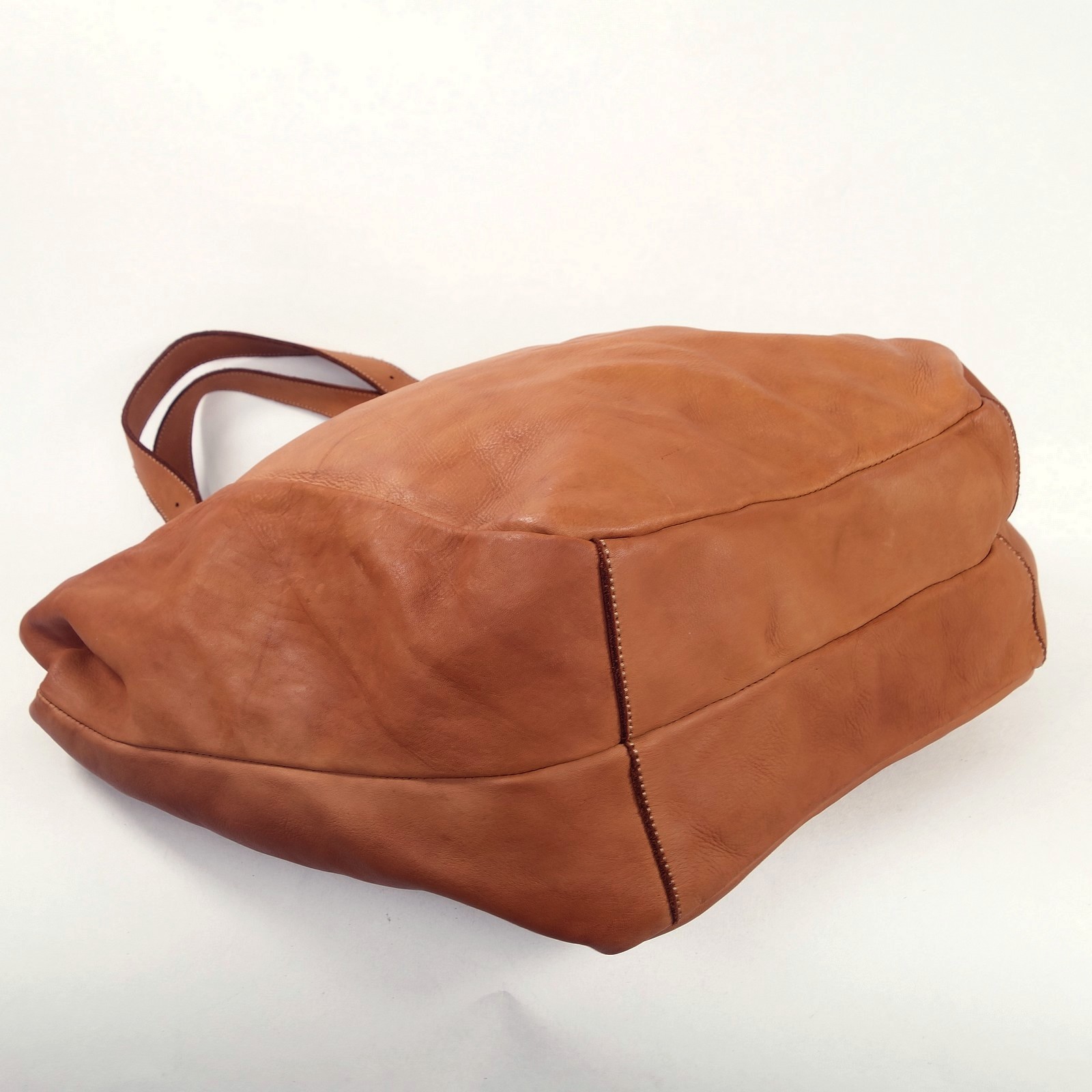 Collection Esprit Cuir MANUE grand sac cuir naturel vintage PC