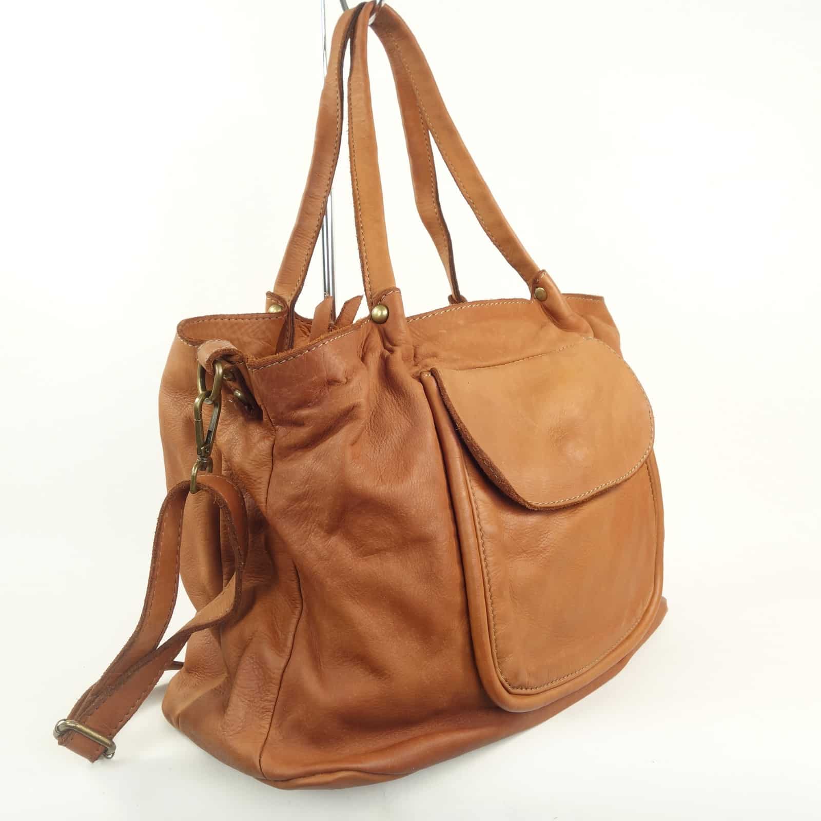 Collection Esprit Cuir JOSE grand sac 24h cuir naturel