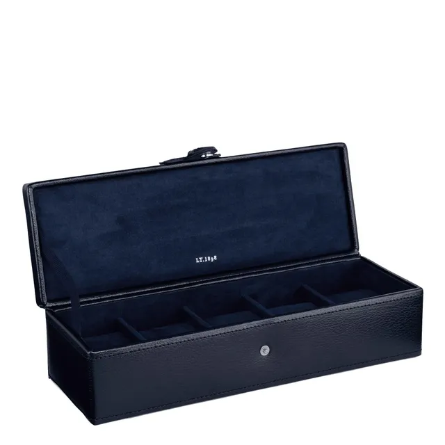 Le Tanneur Leather Goods boîte montre cuir 5 montres