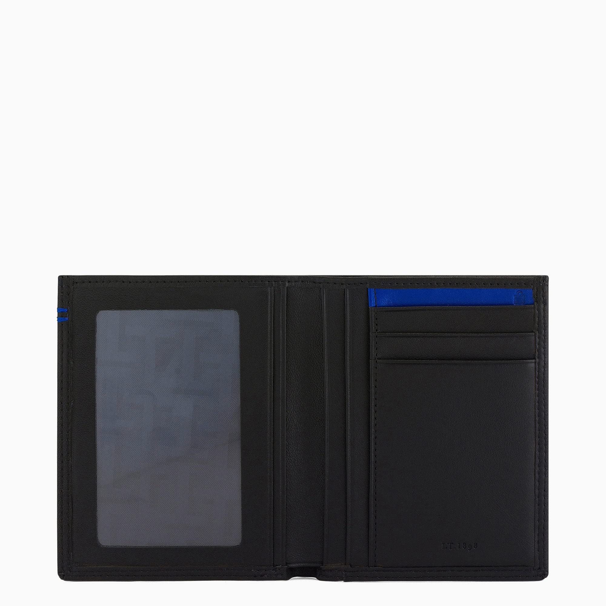 Le Tanneur porte cartes cuir lisse poche billets 9,5 x 11,5 cm