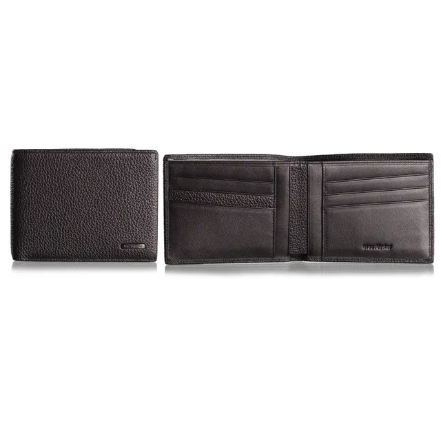 Mac Alyster Premium Portefeuille Italien Noir Fin