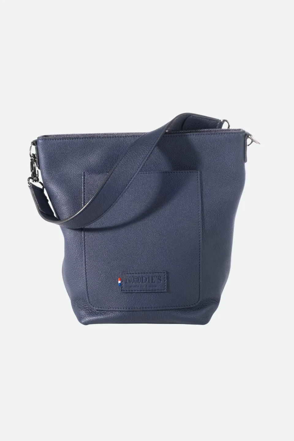 Nodie's Andy sac cabas cuir marine léger travail