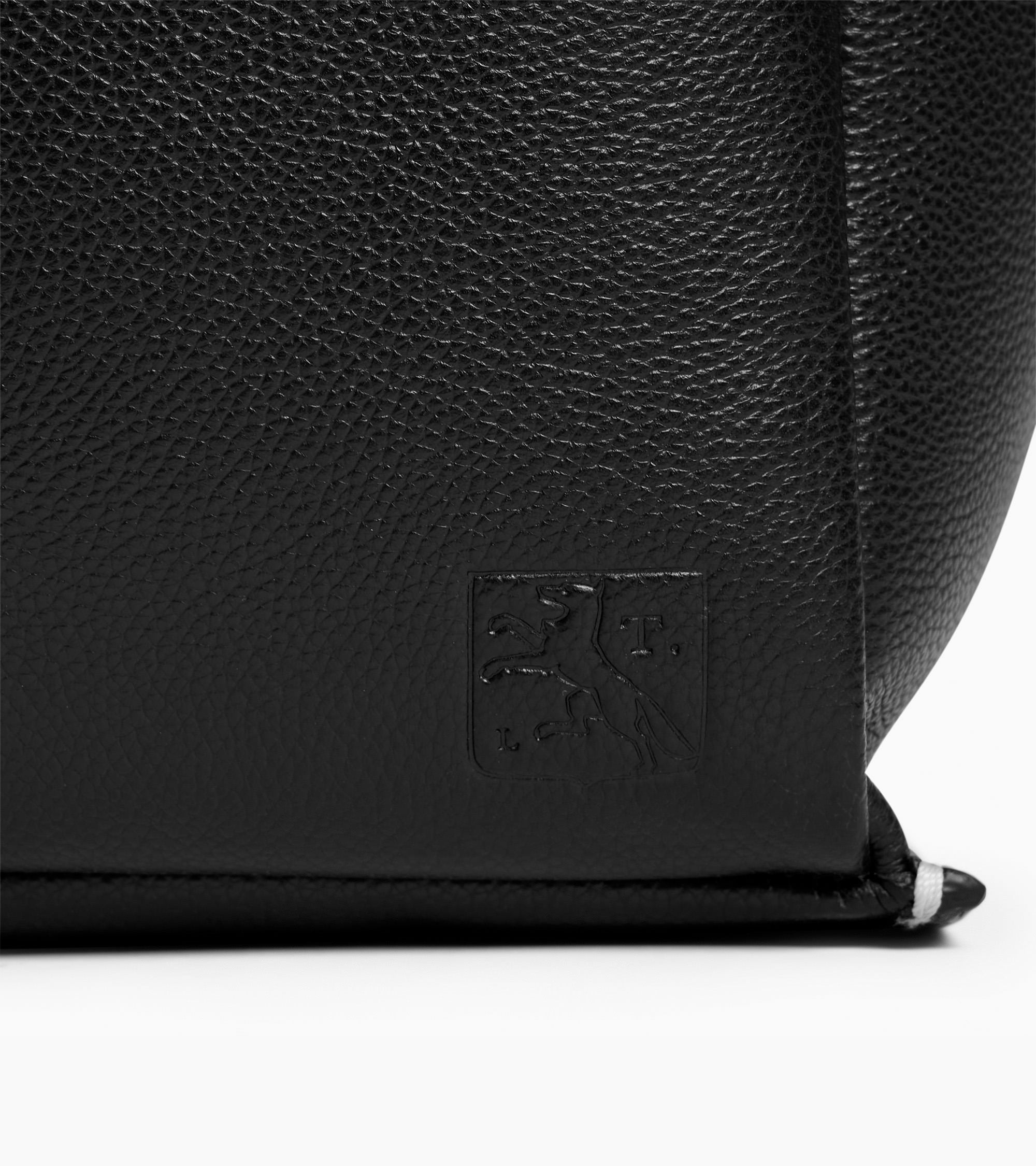 Le Tanneur Elena petit sac à main cuir grainé noir