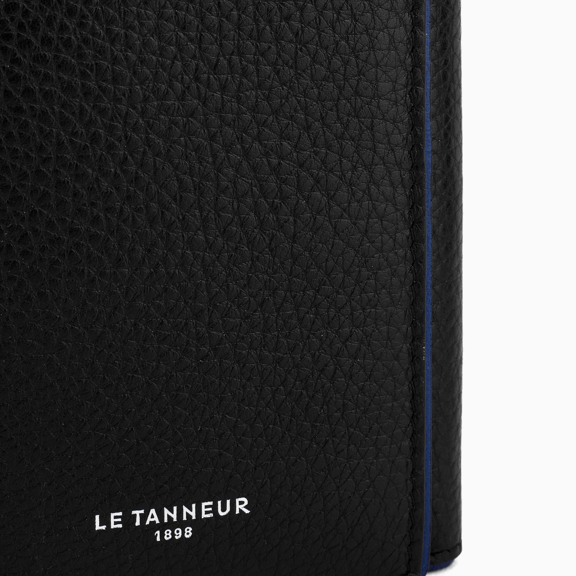 Le Tanneur Augustin porte-cartes cuir 9 cartes anti-RFID