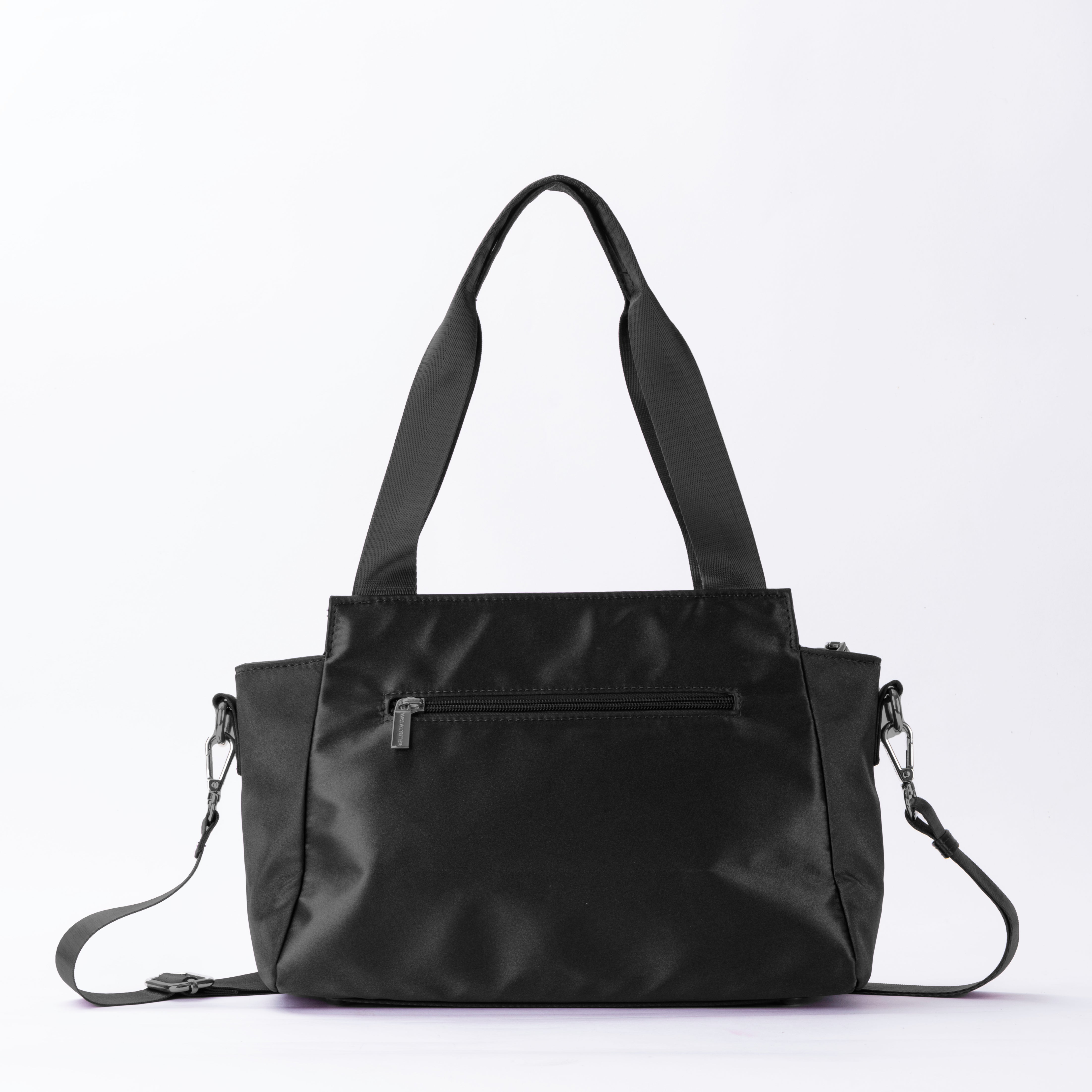 Mac Alyster Studio Passion sac shopping noir métalisé