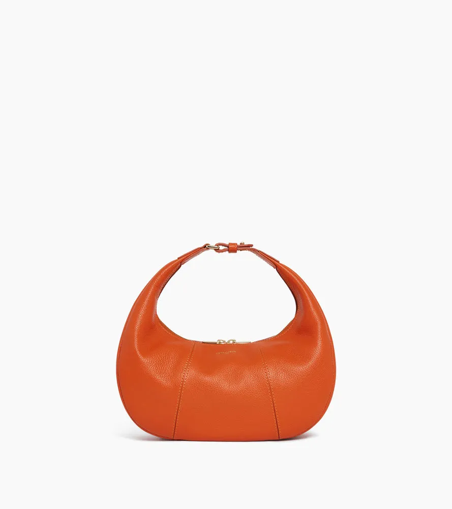Le Tanneur Juliette sac hobo cuir grainé petit