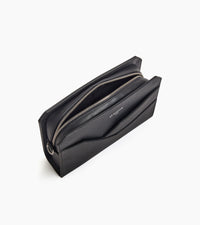 Le Tanneur Gaston pochette cuir grainé à dragonne