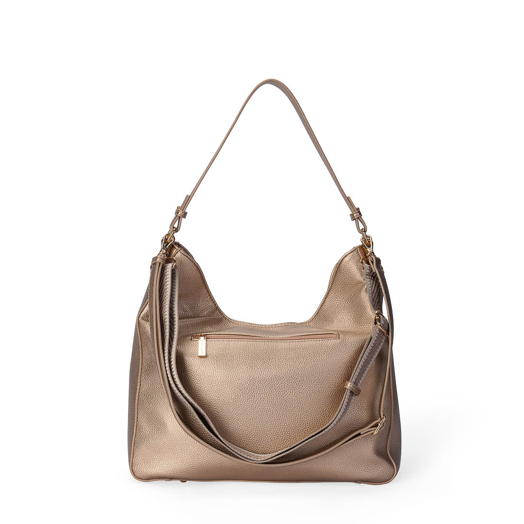 MAC ALYSTER Sweet sac besace or rose grand format