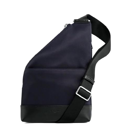 Le Tanneur Gaspard sacoche bandoulière cuir toile homme