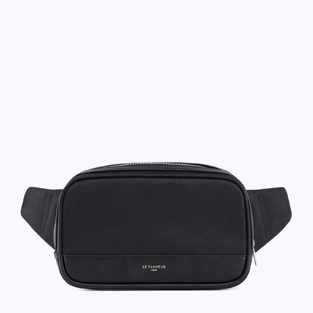 Le Tanneur Gaspard sac banane toile cuir homme