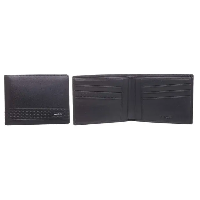 MAC ALYSTER Westside portefeuille italien noir