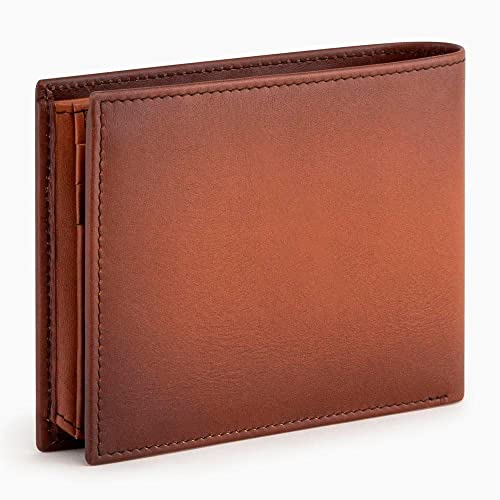 Le Tanneur Albert portefeuille cuir patiné homme 12,5 cm