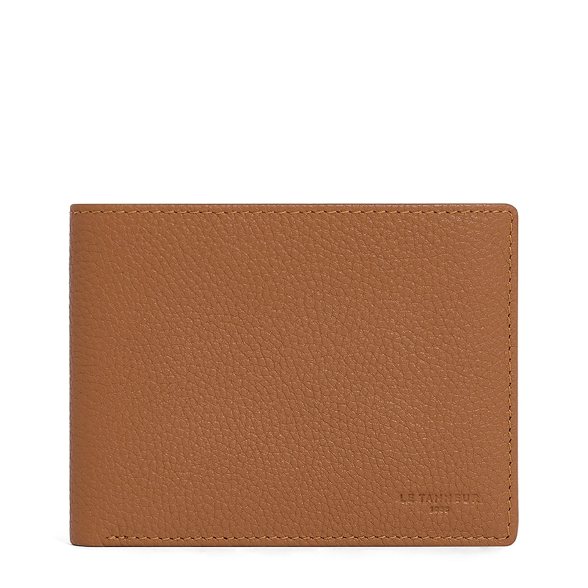 Le Tanneur Charles Porte-Monnaie Zippé Cuir Grainé