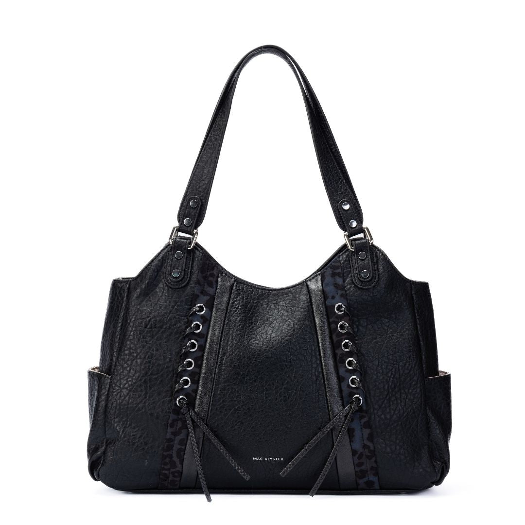 MAC ALYSTER CARACTERE Sac shopping Vert I grand format