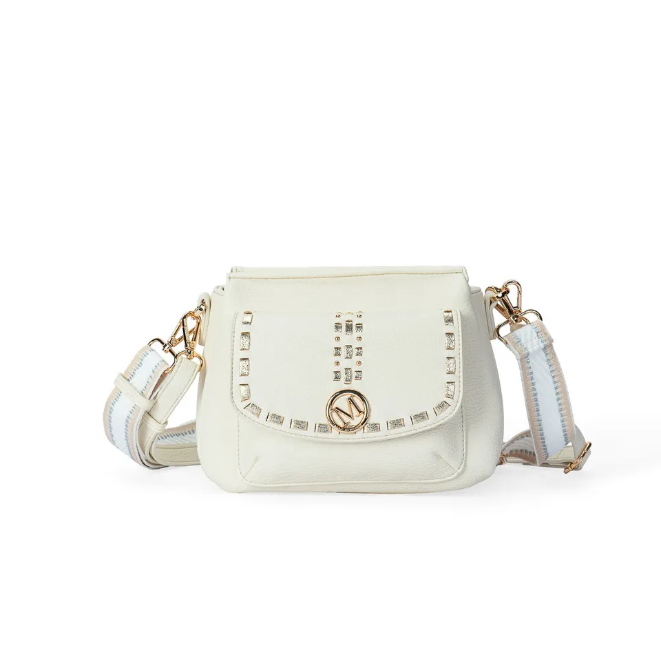 Mac Alyster Sweet sac trotteur beige cuir léger