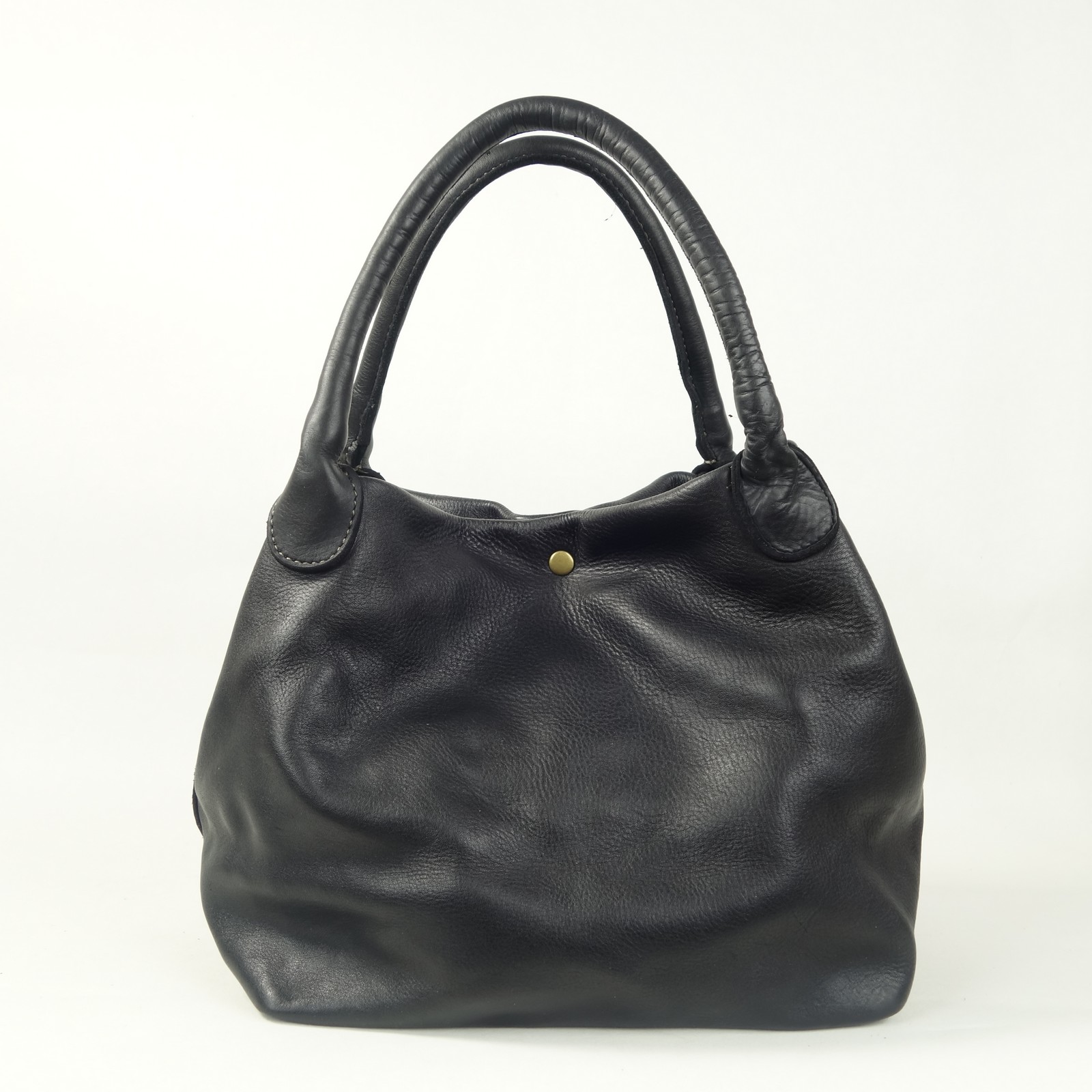 Collection Esprit Cuir Mina sac 2 en 1 cuir noir