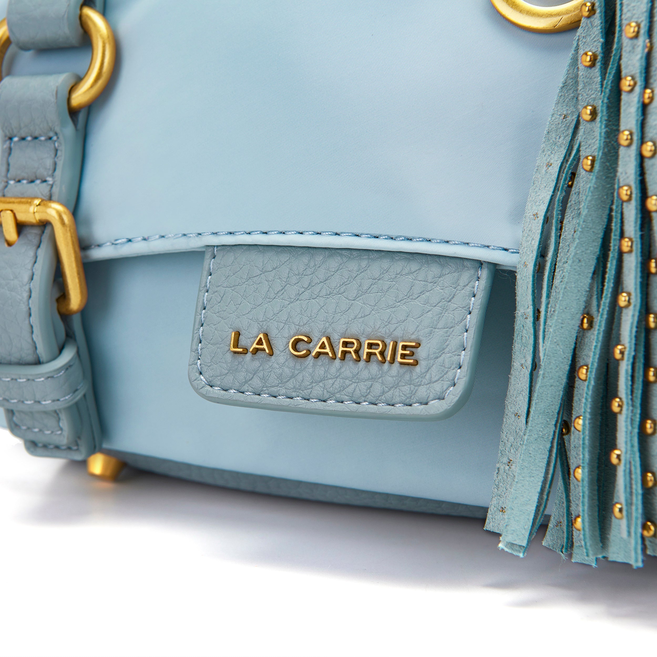 La Carrie Atena sac shopping ciel nylon 22x14 cm