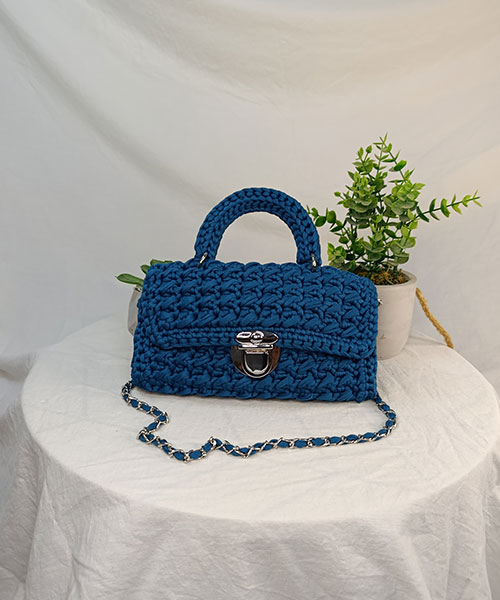Takiri Elma TK746 sac à main bleu bandoulière