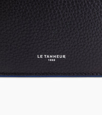 Le Tanneur Augustin portefeuille cuir grainé rabat horizontal