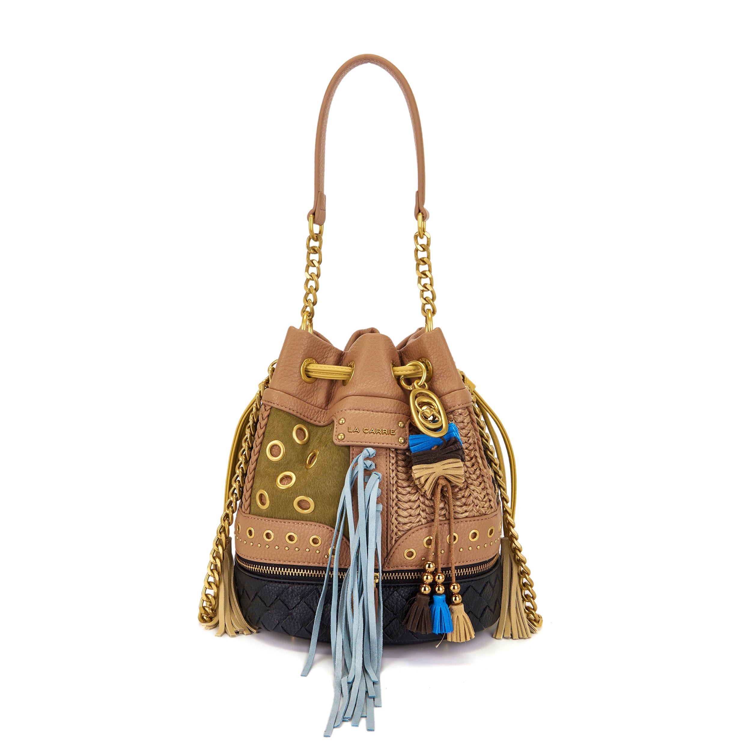 La Carrie Legacy sac seau marron 24 cm multimatière