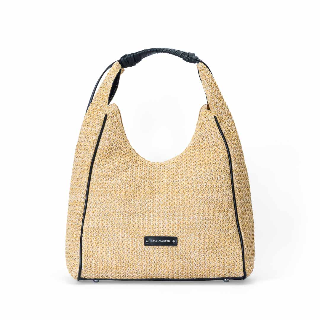 MAC ALYSTER SAINT-MALO Sac hobo Léopard souple épaule