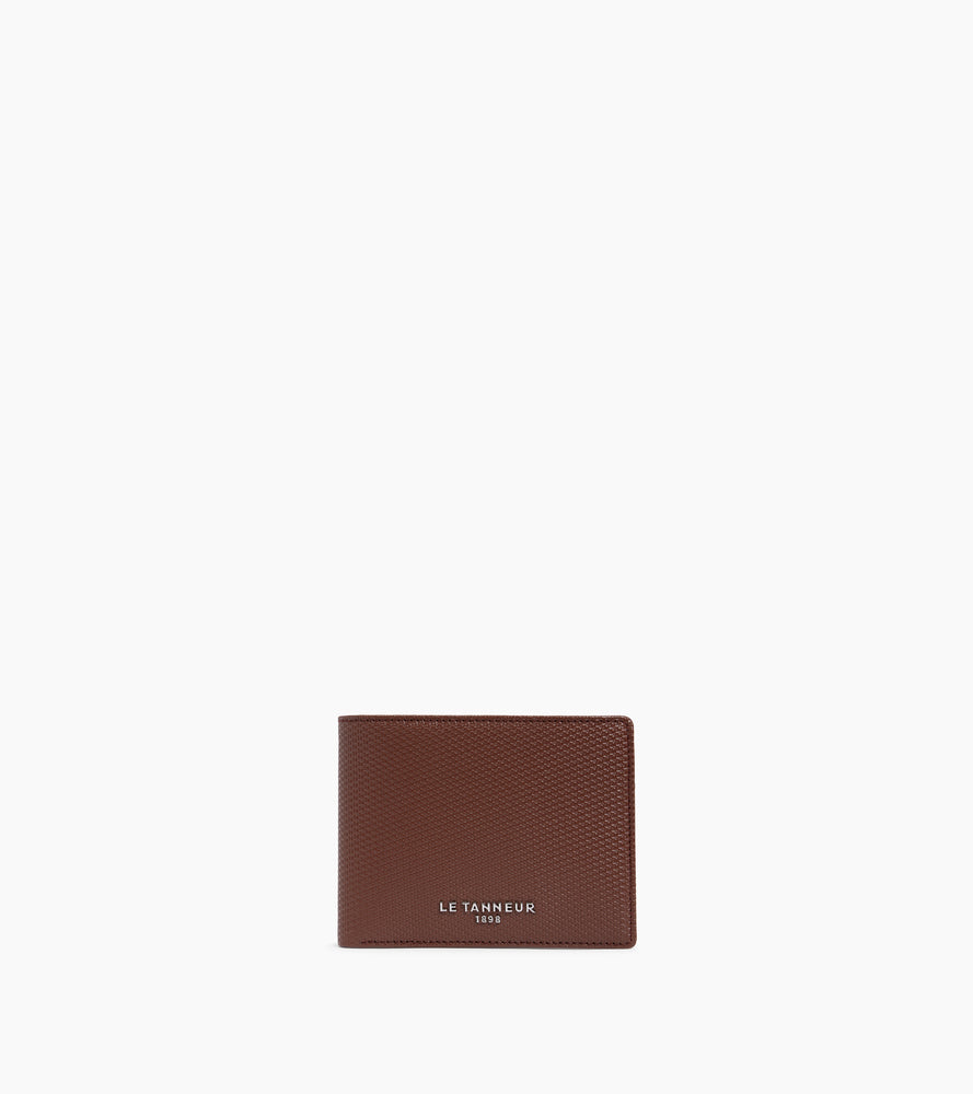 Le Tanneur Emile portefeuille cuir horizontal zip RFID