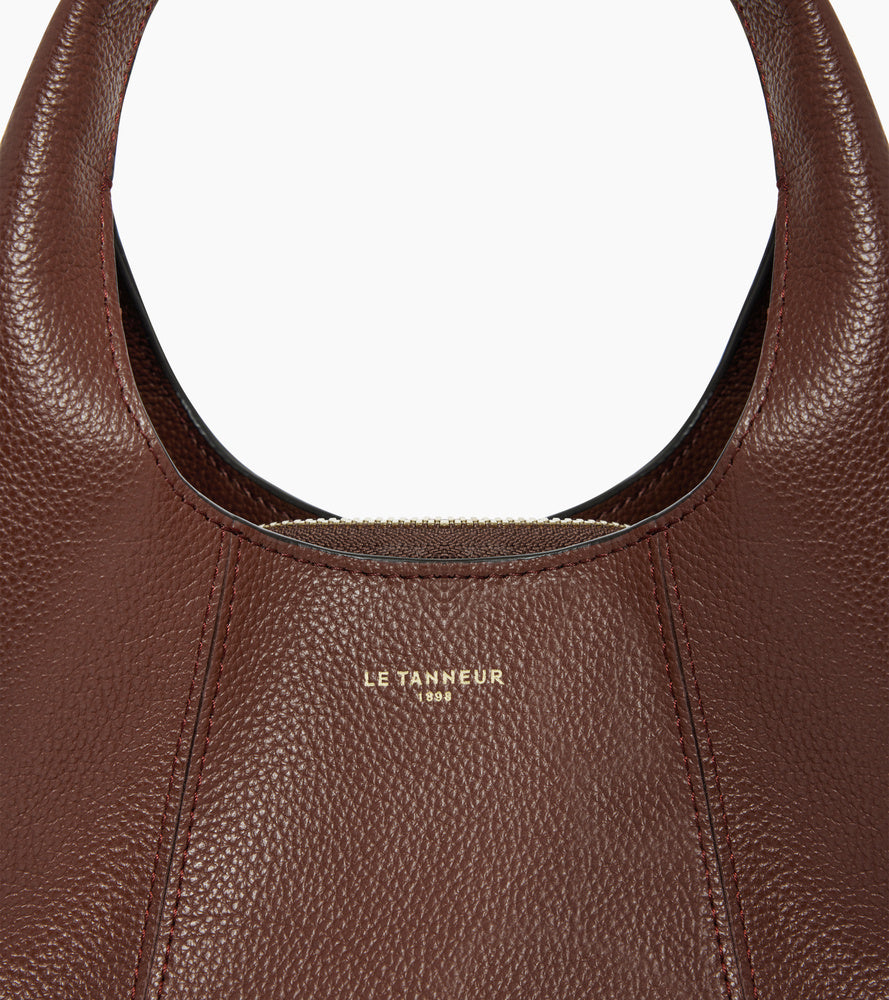 Le Tanneur Juliette petit sac à main cuir grainé souple