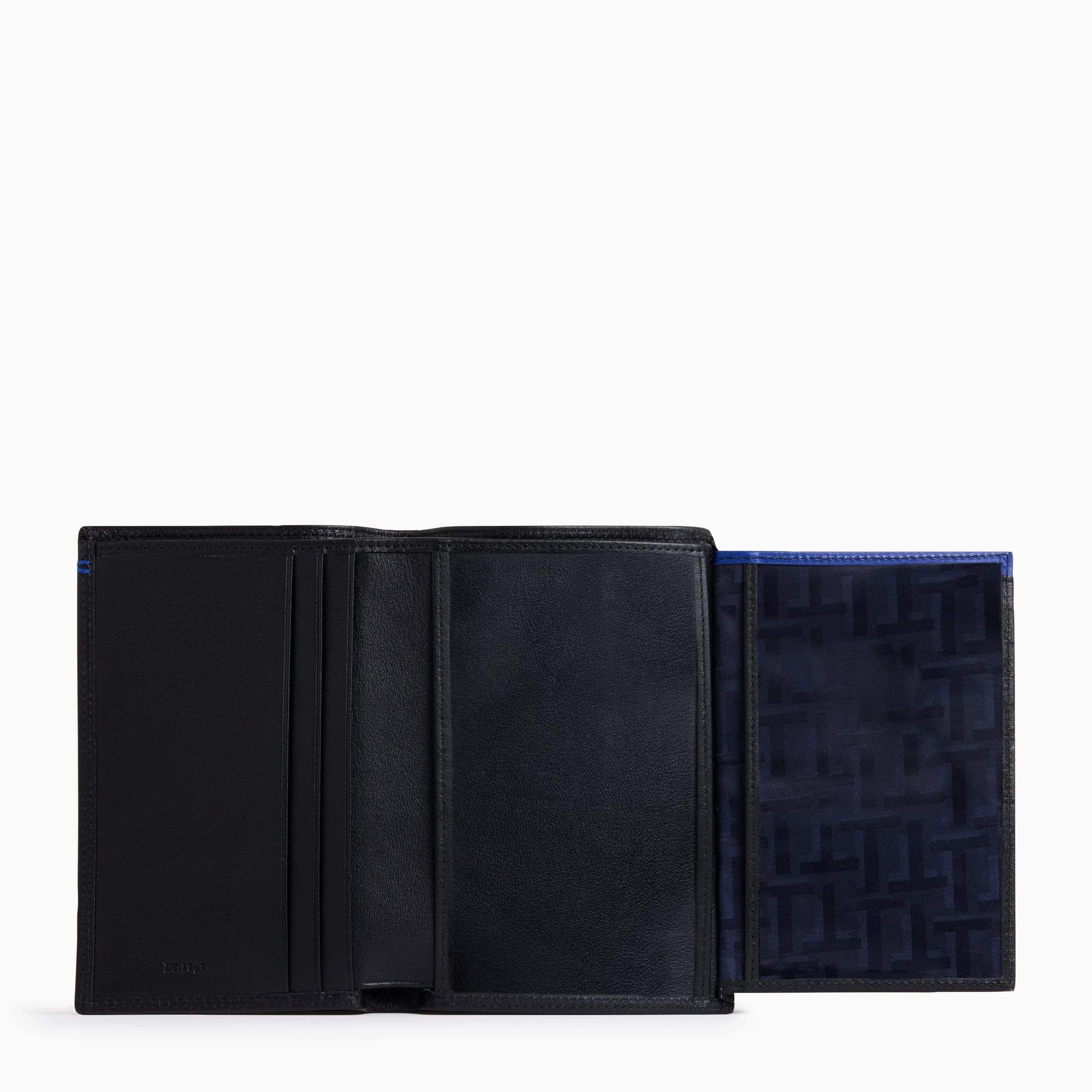 Le Tanneur porte-cartes cuir lisse 9 cartes deux volets homme