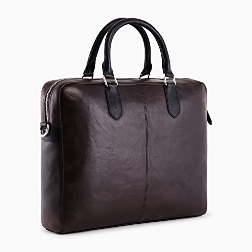 Le Tanneur Gabriel porte-documents cuir ordinateur 13 pouces homme