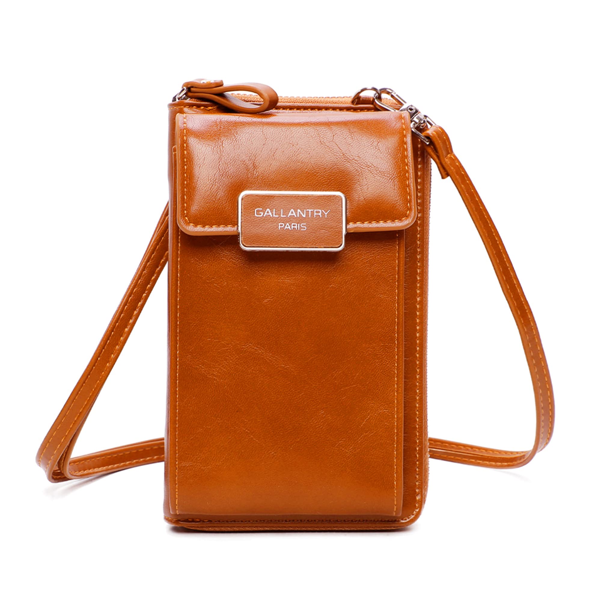 Gallantry Sacs Bandoulière Téléphone pochette smartphone Beige 11x18 cm