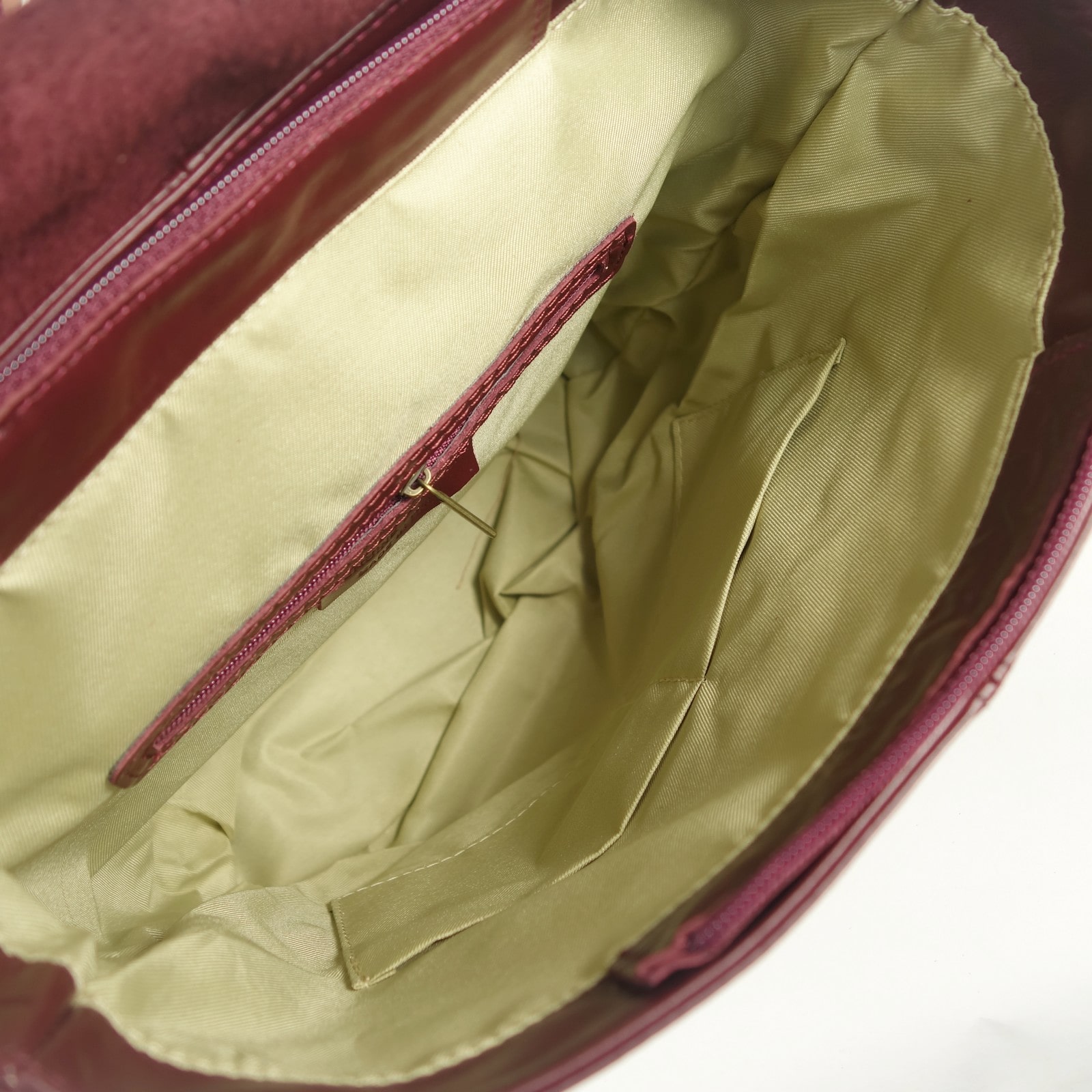 Collection Esprit Cuir Summer Sac à Dos Cuir Rouge PC 14 Pouces