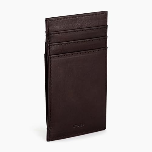 Le Tanneur Gary Porte-cartes vertical cuir huilé 7 cm