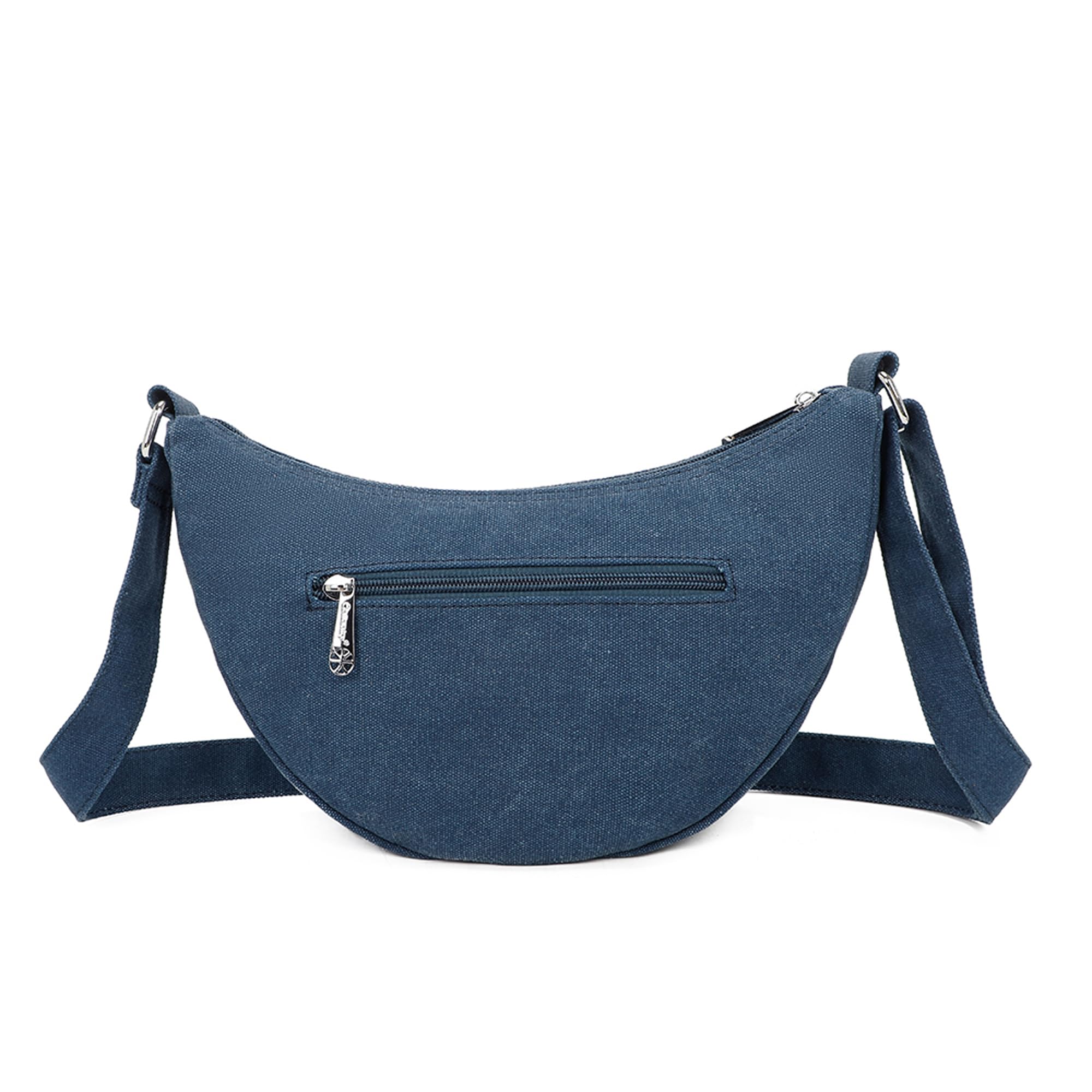 Gallantry Sacs Bandoulière Demi-lune Sac Noir Ultra Léger