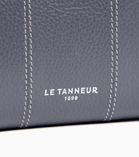 Le Tanneur Marguerite petit portefeuille cuir grainé pression