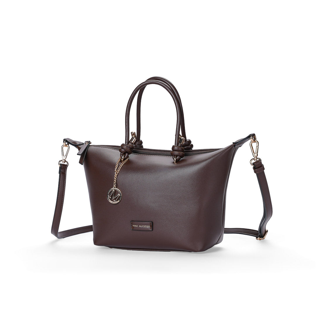 Mac Alyster Mandora sac main bandoulière Noir pailleté