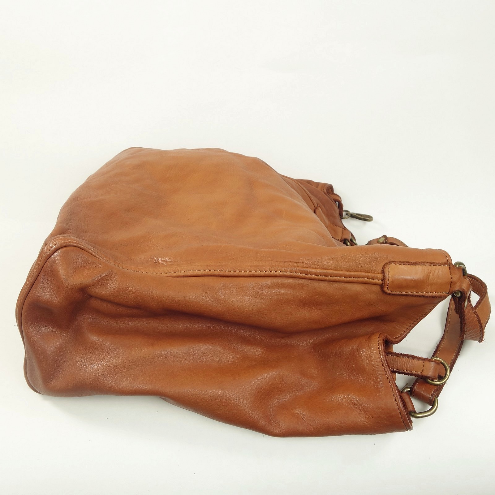 Collection Esprit Cuir DAVY sac cabas cuir naturel vintage A4