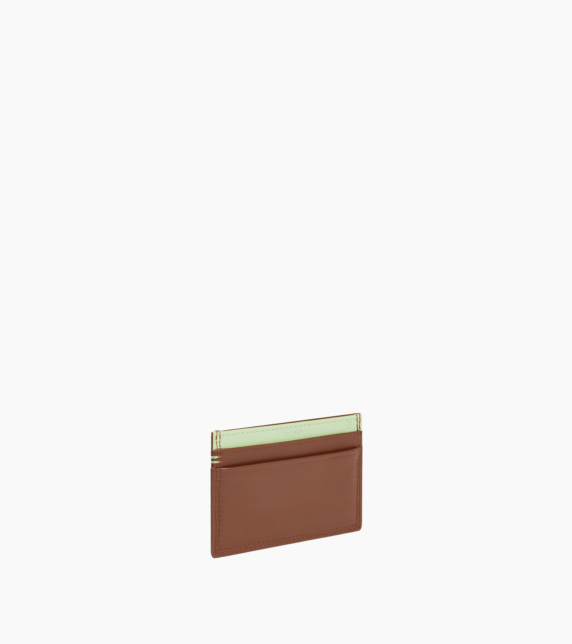 Le Tanneur Wallets Martin porte-cartes cuir lisse bleu