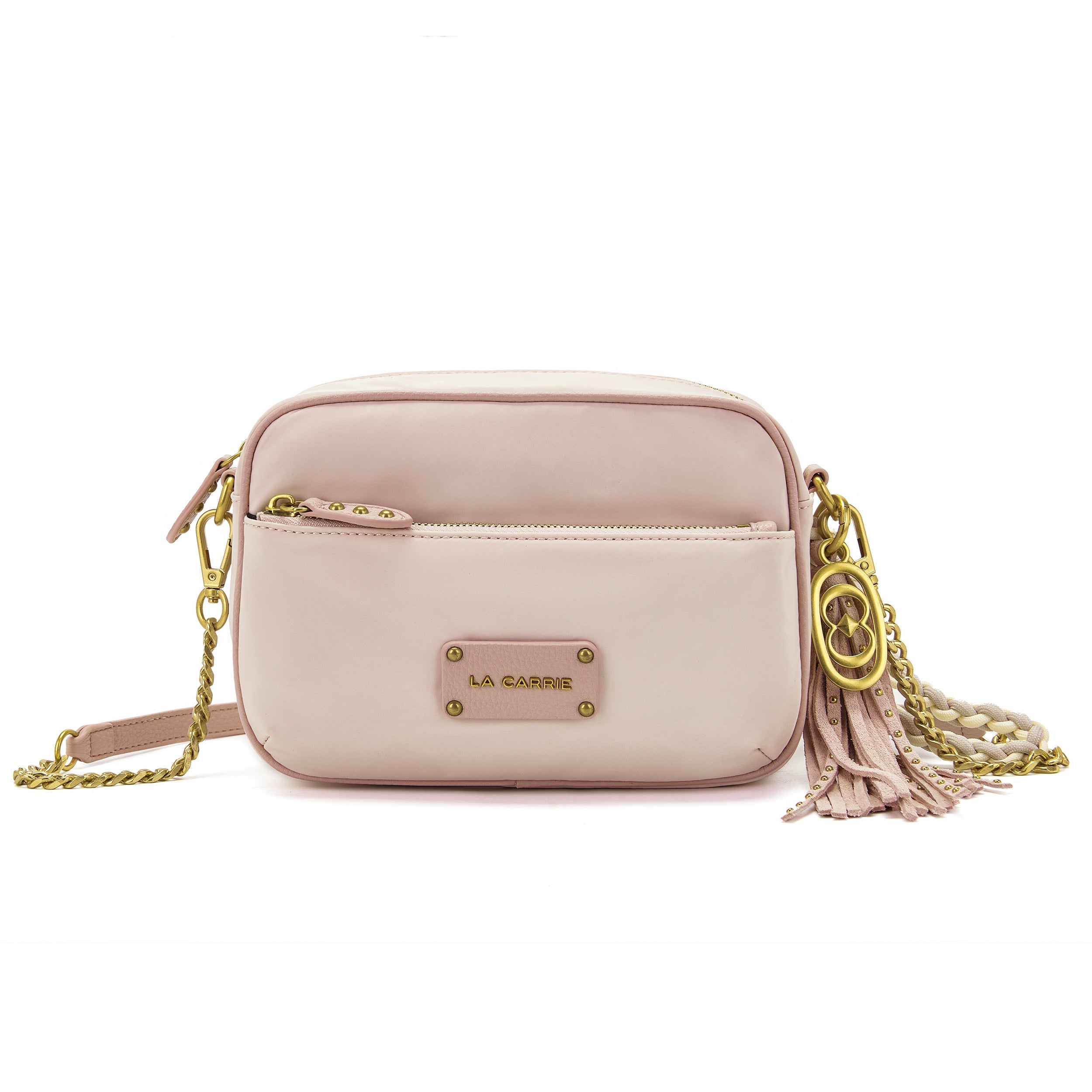 La Carrie Dark Wave sac bandoulière rose nylon