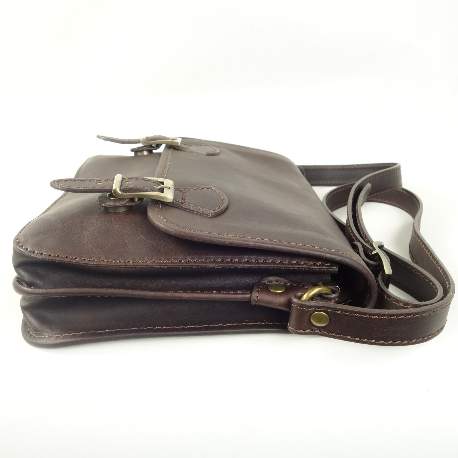 Collection Esprit Cuir Otello sacoche marron cuir vintage