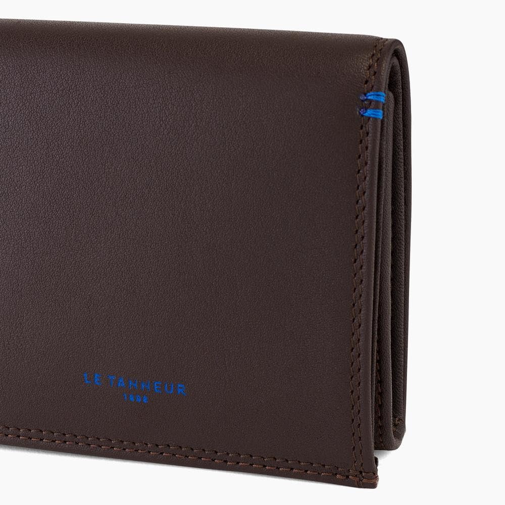 Le Tanneur Martin porte-monnaie cuir homme anti-RFID